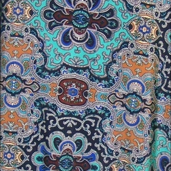 Multicolored Maxi Skirt - Picture 2 of 9